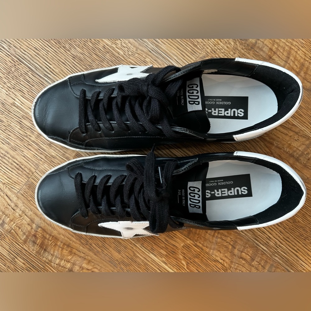 Men’s Golden Goose Superstar Sneakers - Picture 2 of 4
